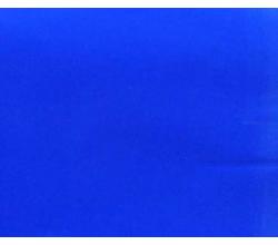 Hotfix Bügelfolie Samtflock  blau 50cm x 30cm